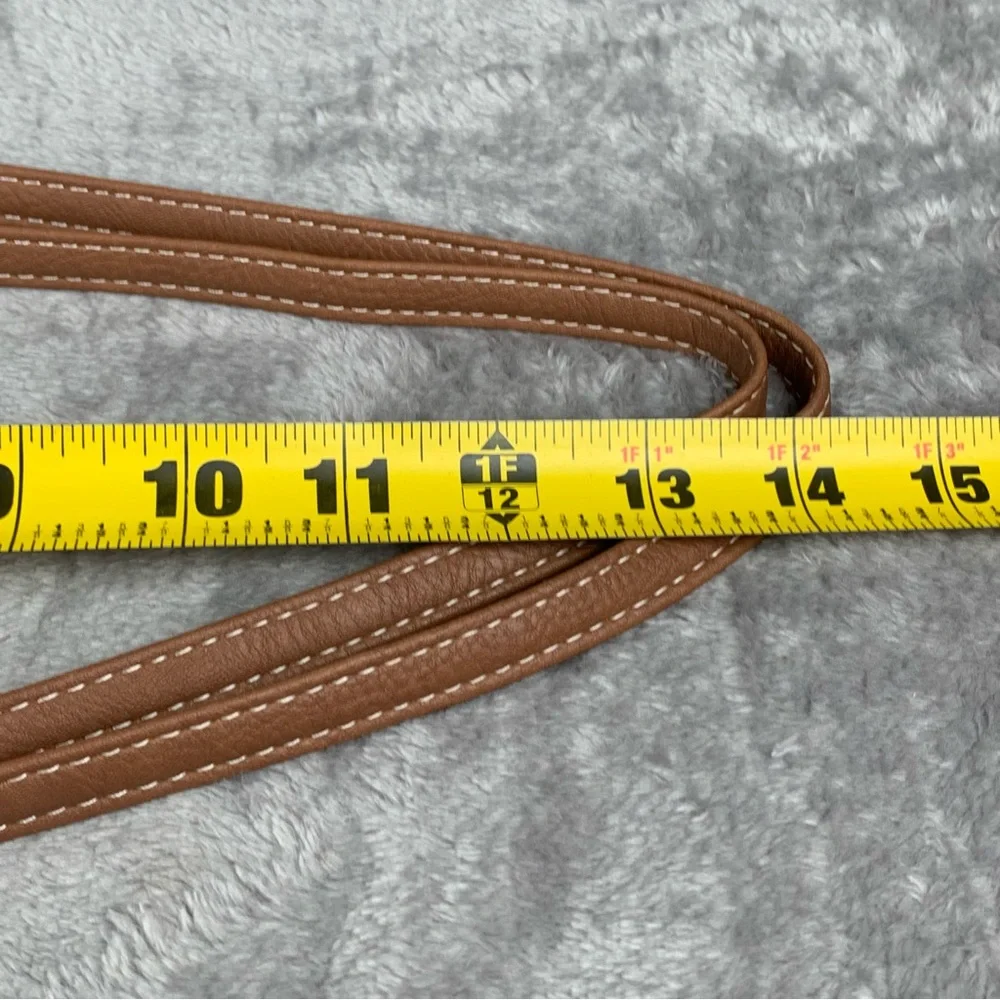 Multi Sac Crossbody‎ Bag Tan & Cream Lots Of Pockets Adjustable Travel Purse